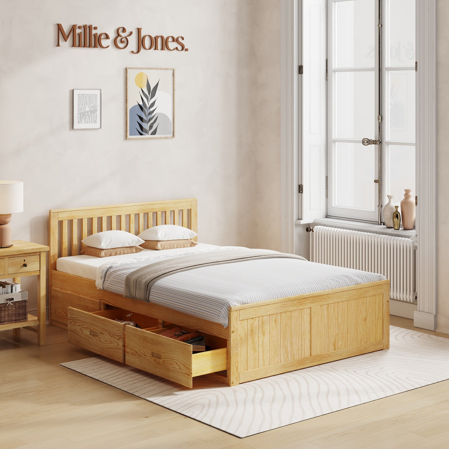 Elwood Small Double Storage Bed